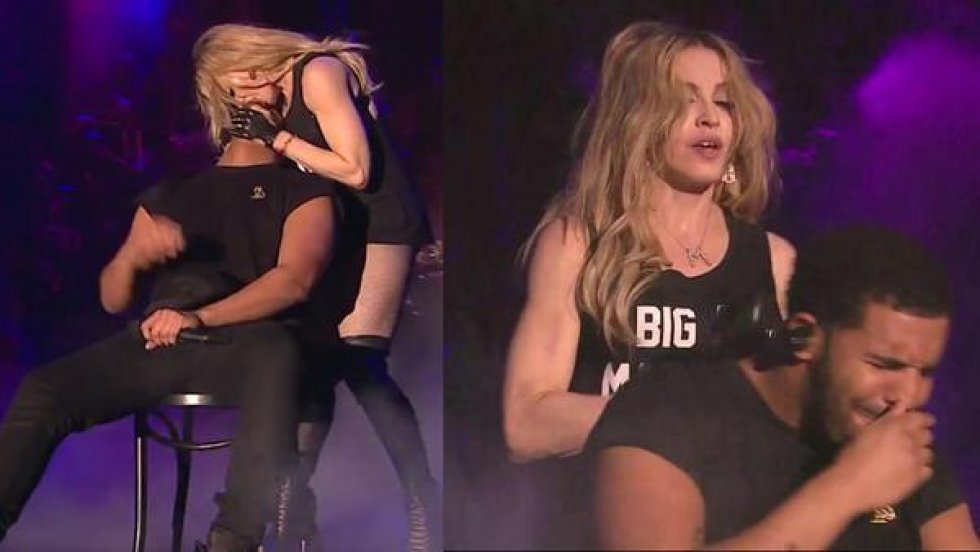 Madonna snaver Drake i stykker
