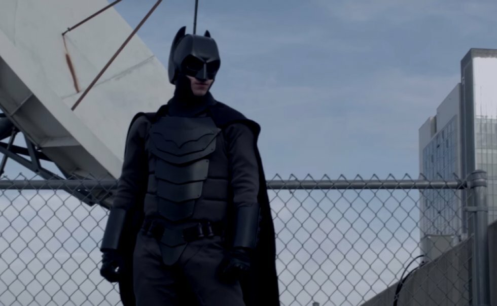 Real-life Batmandragt med knivsikker kevlar 