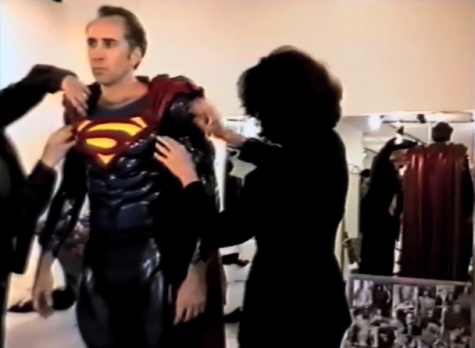 Nicolas Cage skulle have været Superman i 90'erne