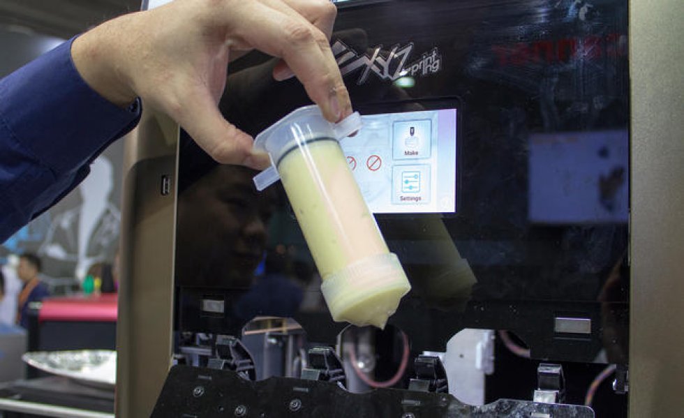 3D-printeren der laver mad