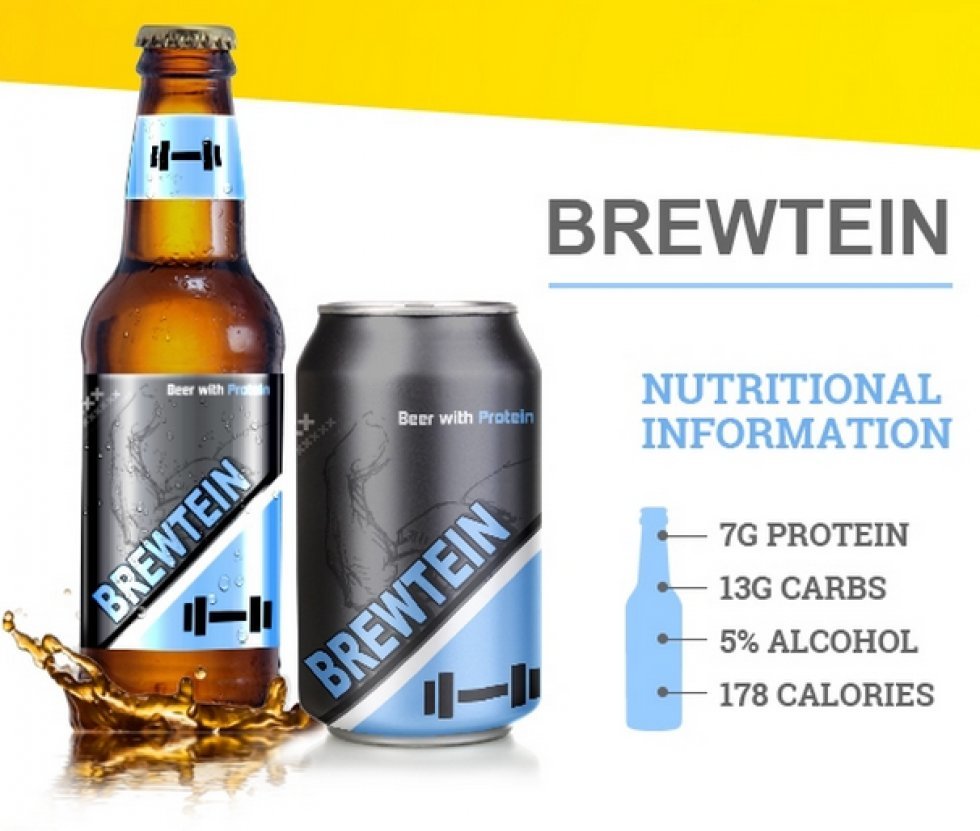 Brewtein: Verdens første protein-øl til festglade fitnessfolk
