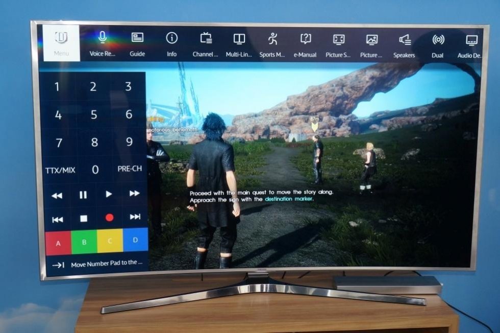 Samsungs nye 65" buede TV er skabt til binge-watching