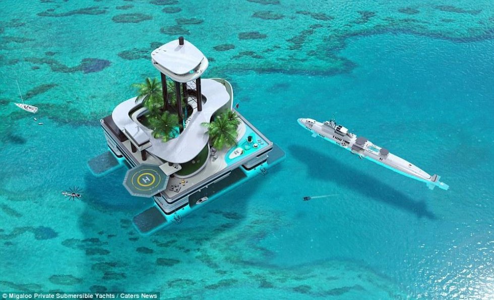 Milliardærdrømmen: køb din egen flydende ø