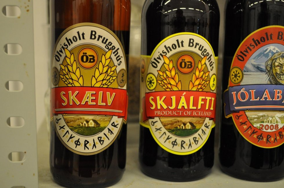 Skjálfti har tidligere været markedsført i Danmark med titel, der er til at udtale - Vind islandsk specialøl