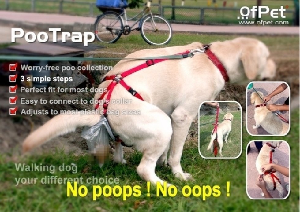 Fido a.k.a. Poopy Doo (http://www.pootrap.com/) - Fem måder at samle en hundelort op på