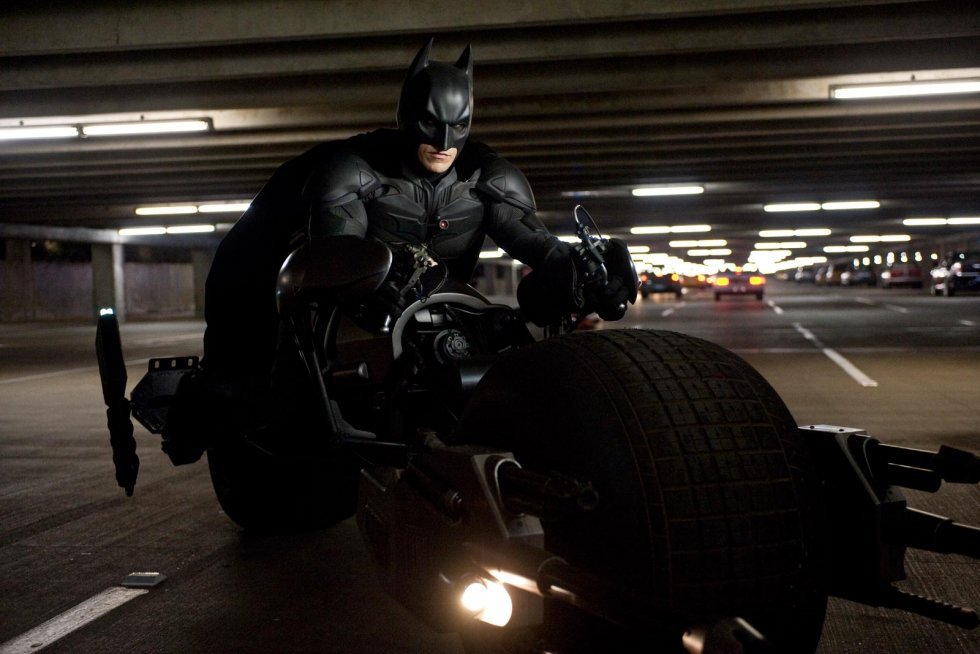Batbiken! Foto: Warner Bros Entertainment inc. - The Dark Knight Rises TV special