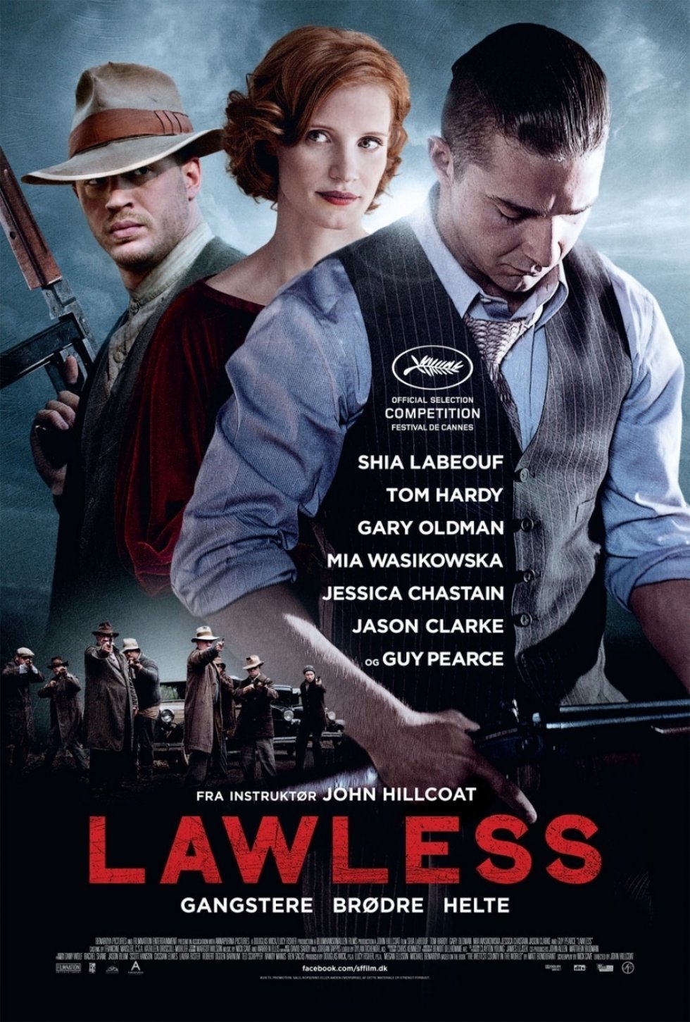 SF Film - Lawless - Gangsterfilm med bl.a. Tom Hardy og Shia LeBeouf