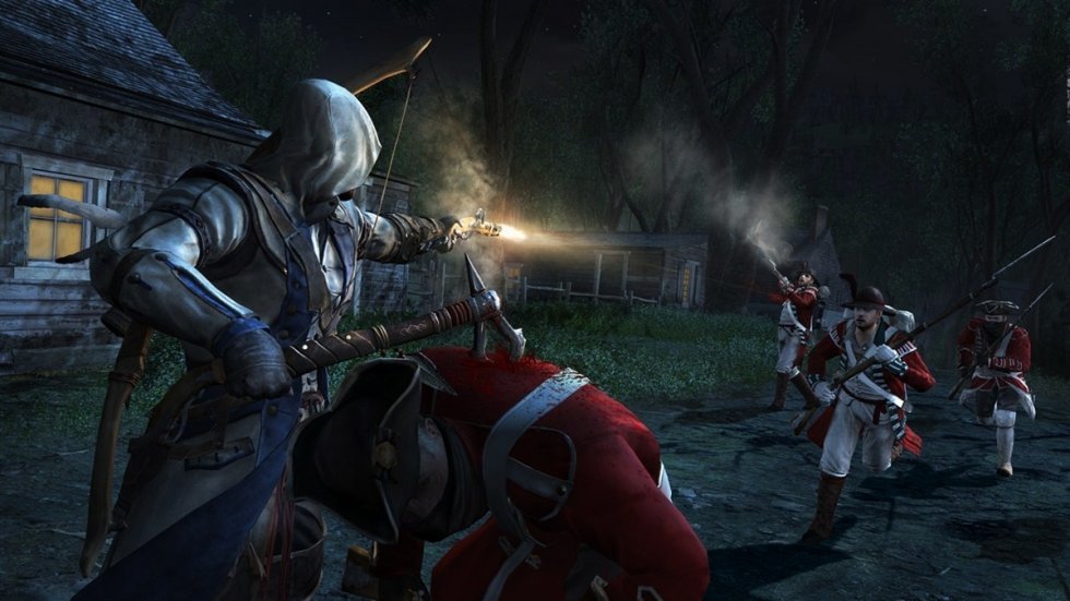 Tothegame.com - En økse i ryggen og en kugle for panden - natteløb var bare bedre under revolutionen! - Assassin's Creed III [Anmeldelse]