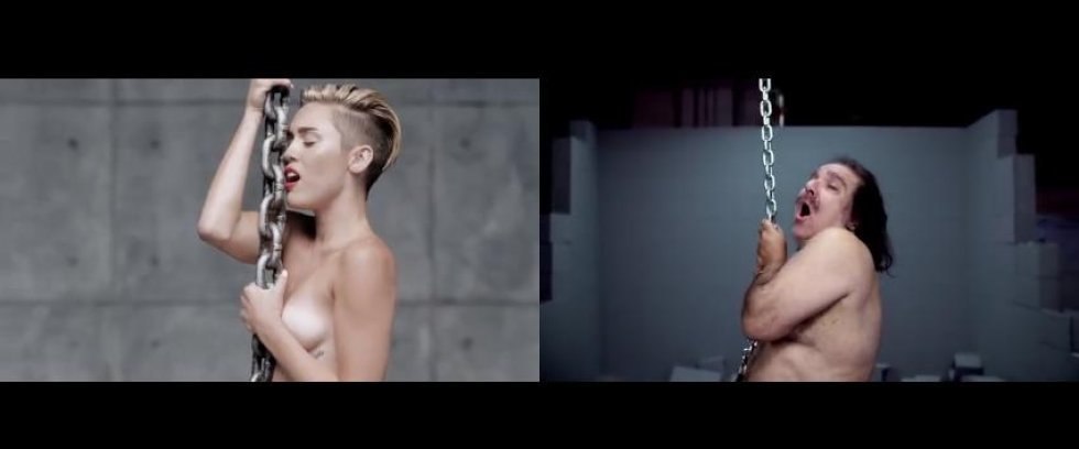 Pron-legende Ron Jeremy i grum Miley-parodi