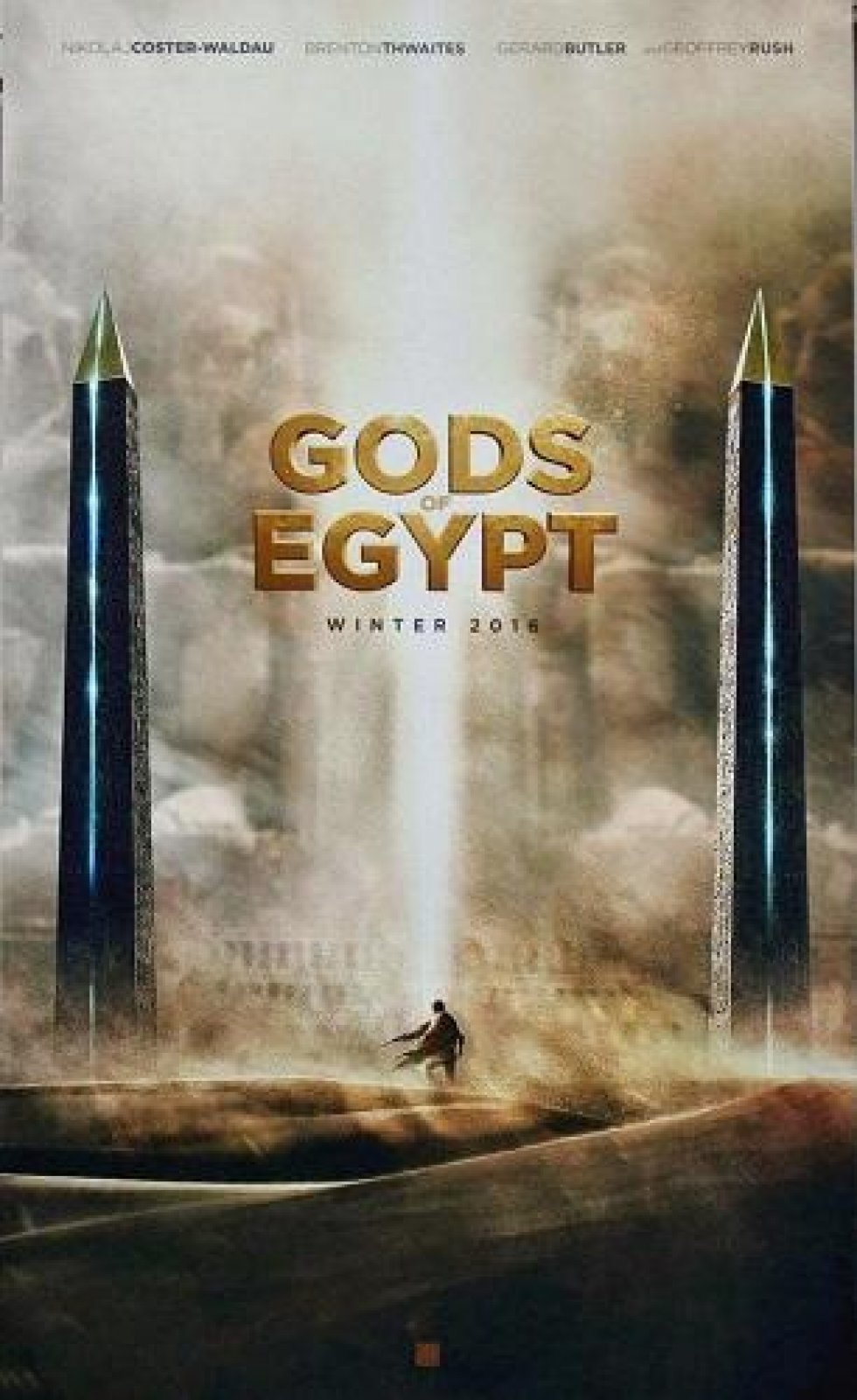 Gerard Butler og Nikolaj Coster-Waldau i traileren for Gods of Egypt