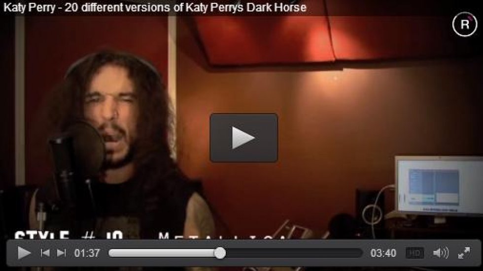 Katy Perrys Dark Horse på 20 forskellige måder