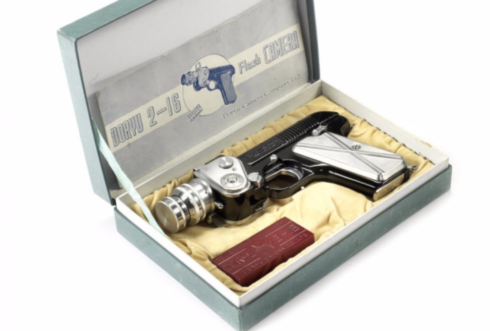 Vintage spionkameraer på auktion 