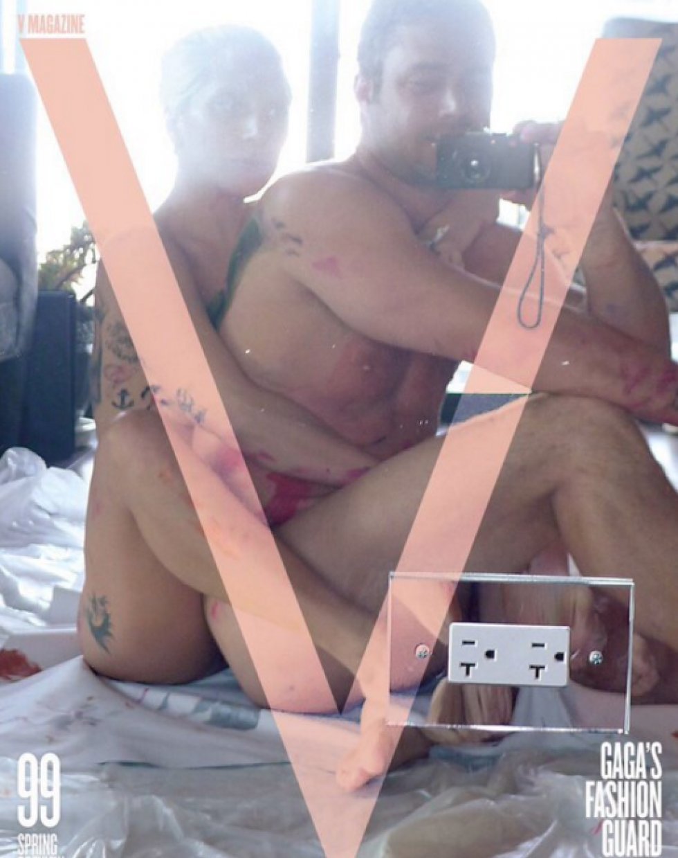 Lady Gaga har sex på et lærred = kunst 