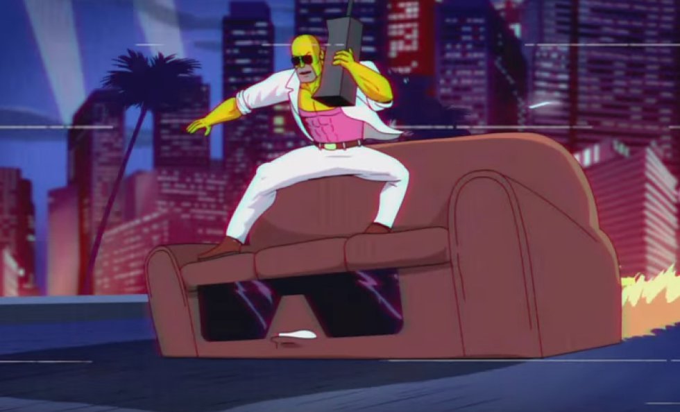 'Miami Vice' inspireret couch gag i Simpsons 