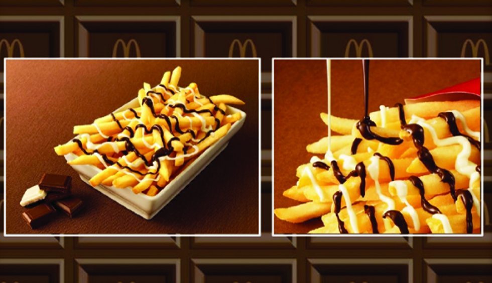 McDonalds Japan lancerer McChoco Potato