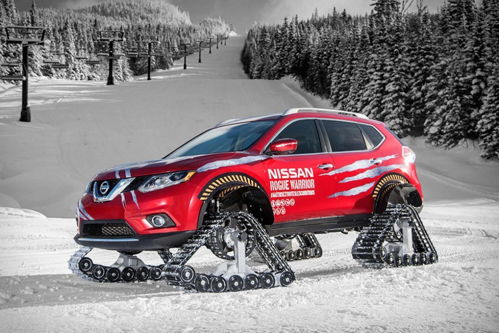 Nissan Rogue Warrior Snow Track 