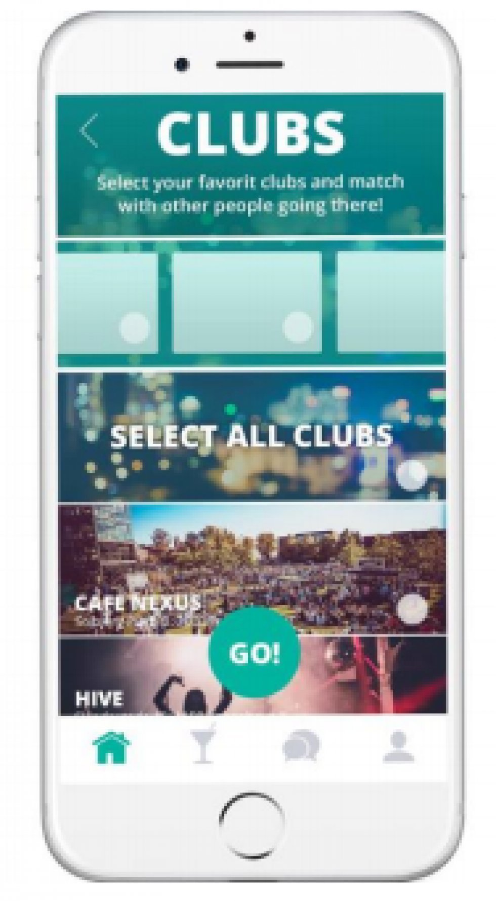 Places - Social Club App