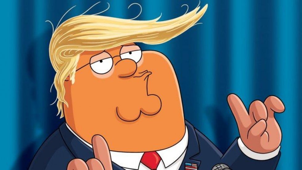 Family Guy har fået Peter Griffin til at tale ind over Trumps locker-room talk