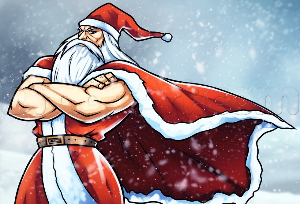 Ond storcenter-julemand: Fortæller knægt han skal droppe fastfood