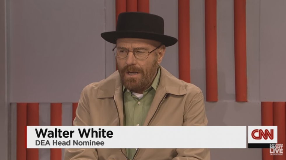 Kærligt gensyn med Walter White i Saturday Night Live