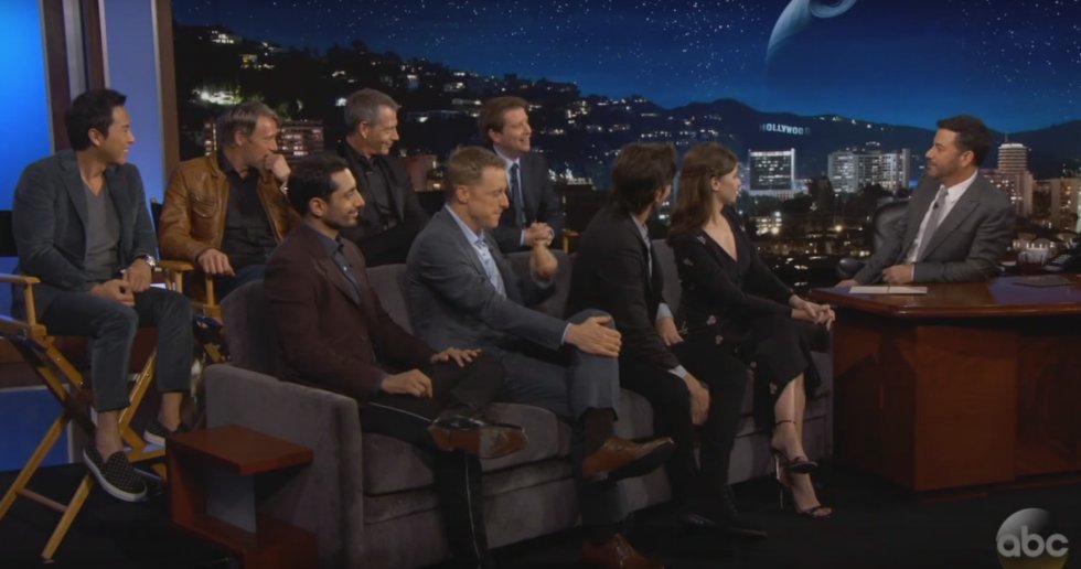 Castet fra Rogue One: A Star Wars Story besøger Jimmy Kimmel