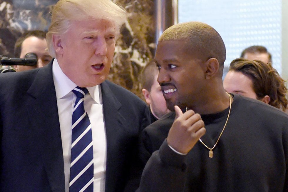 Kanye West og Donald Trump mødtes i Trump Tower i går