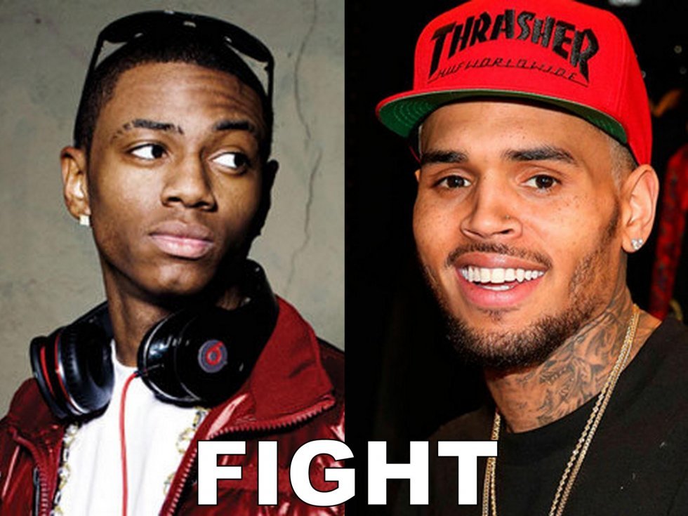 Mike Tyson og Floyd Mayweather stiller op som trænere til boksekampen mellem Chris Brown og Soulja Boy