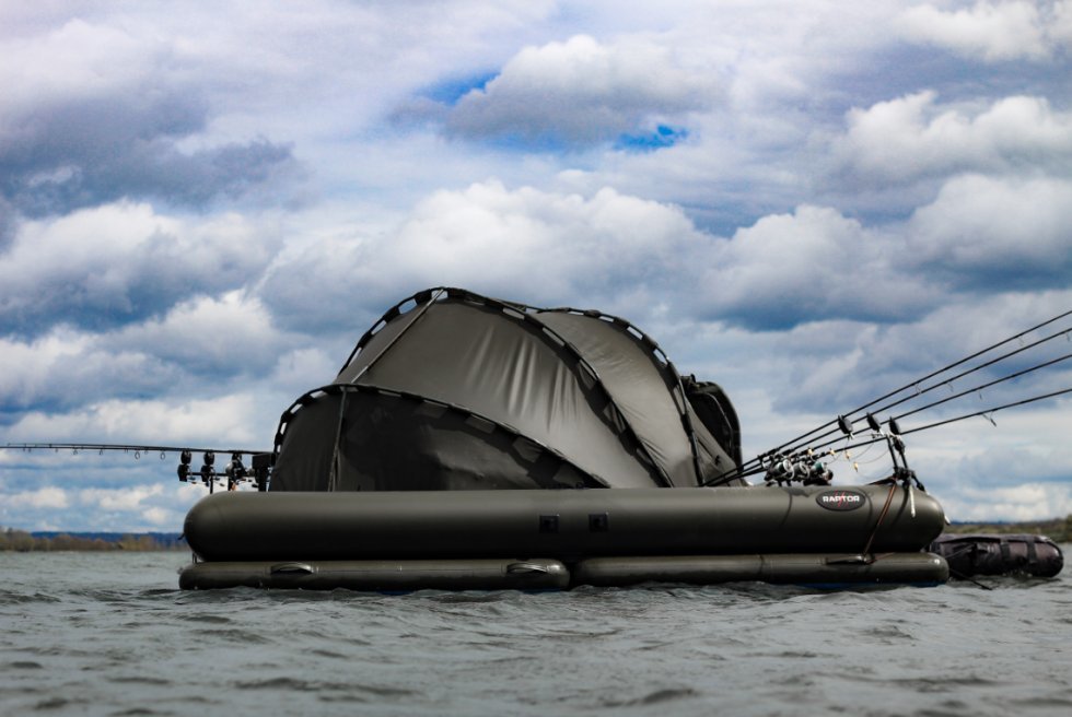 Raptor XL er den eneste gummibåd vi kunne overveje til en fisketur! 