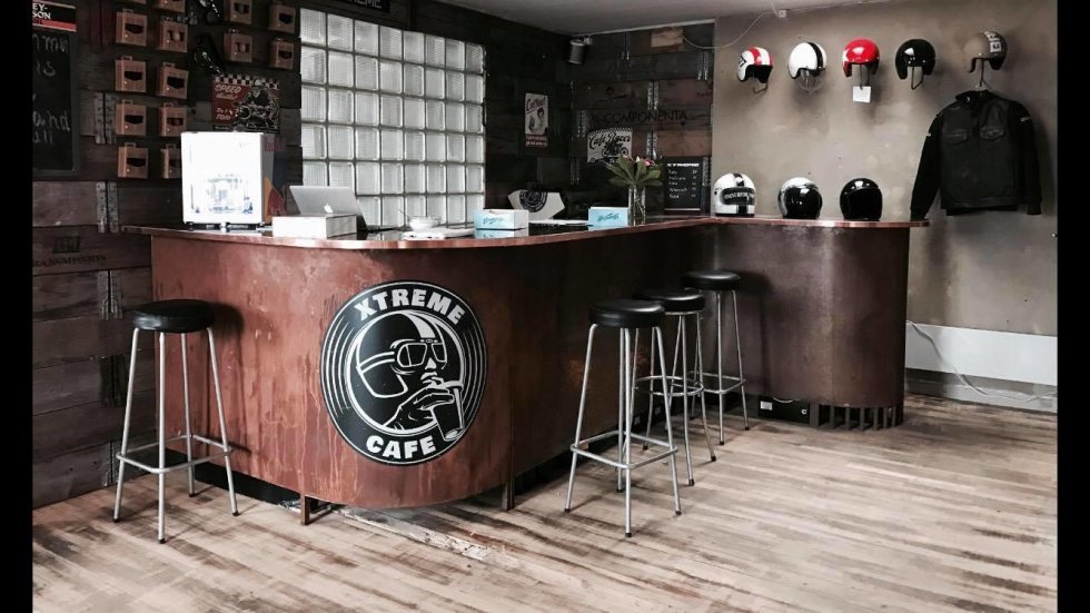 Danmarks første motorcykel-café er åbnet i Kødbyen