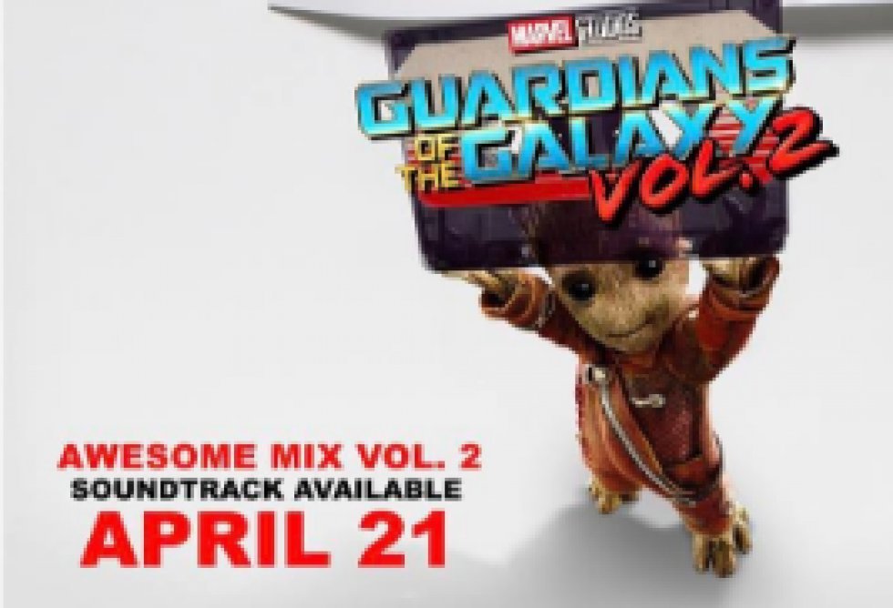 Awesome Mix Vol. 2 - Soundtracket til Guardians of The Galaxy 2 er en ting