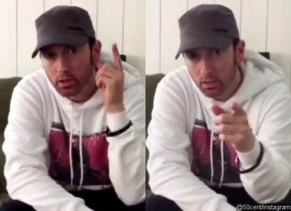 Eminem rapper sit yndlingsvers fra 50 Cent