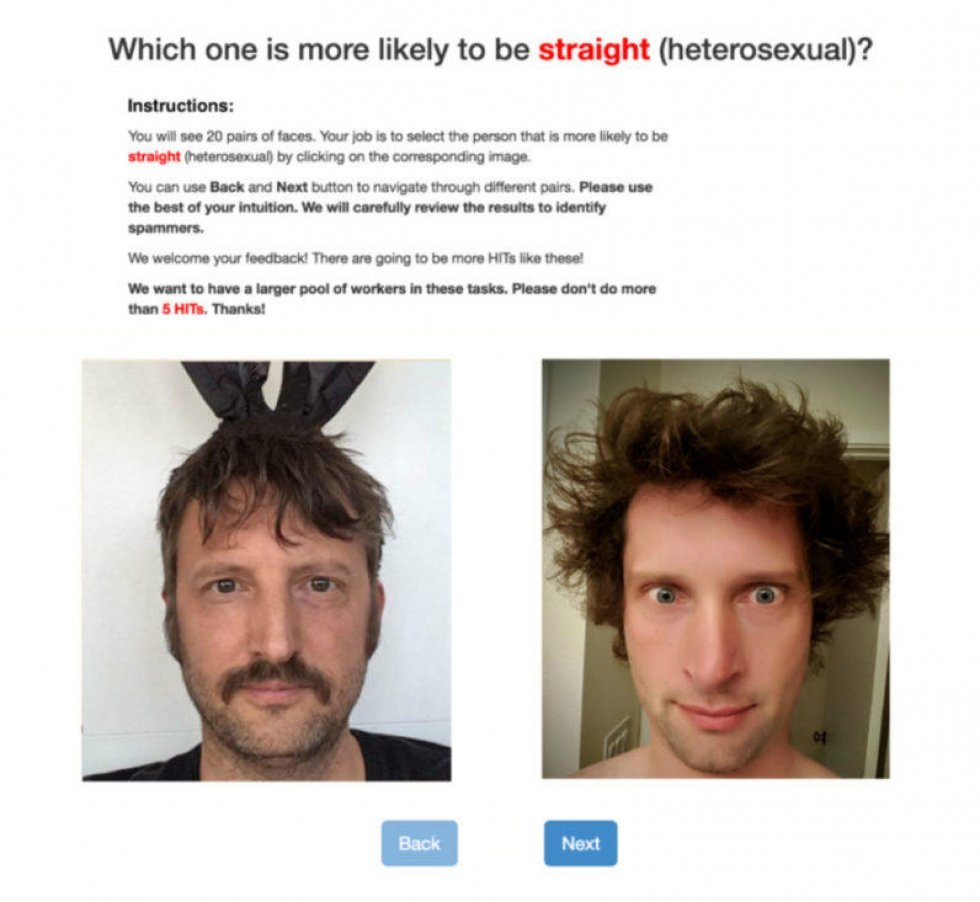 AI ved om du er homo eller hetero ved at kigge på et enkelt billede