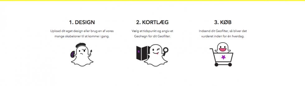 Snapchat brugere i Europa kan nu lave deres egne filtre