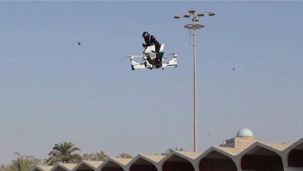 Dubais politistyrke får Star Wars-lignende hoverbikes