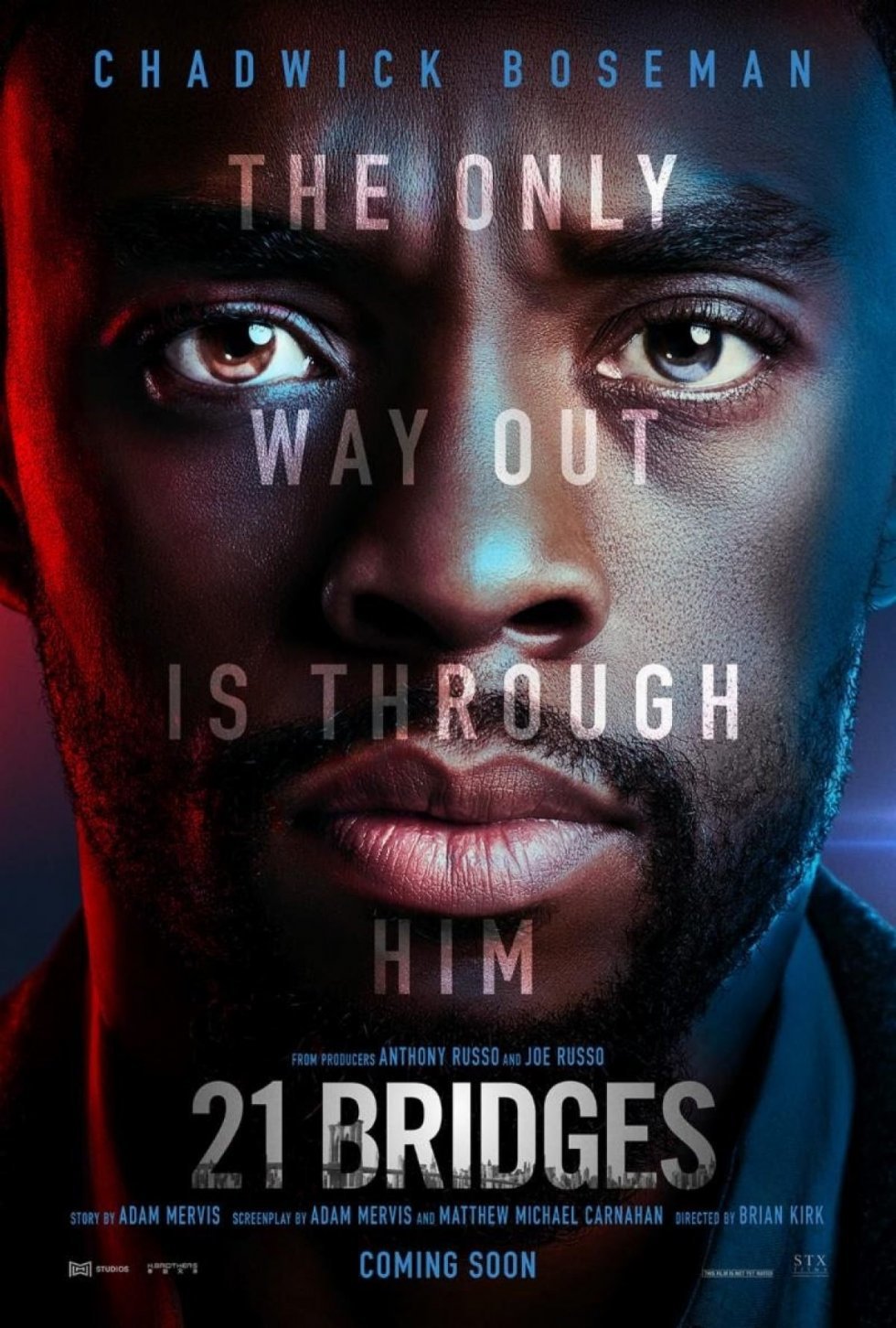 Chadwick Boseman har hovedrollen i '21 Bridges' der produceres af Russo-brødrene