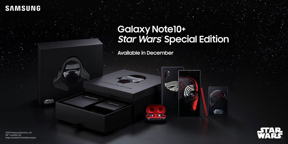 Samsung har lanceret Star Wars-versionen af Note10+ i Danmark