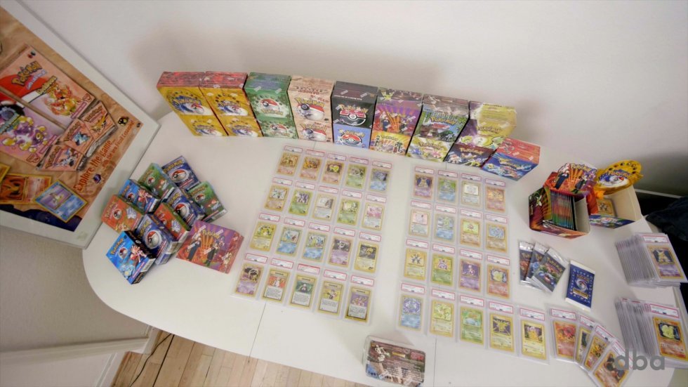 Marks samling - Foto DBA Guide - Mark sælger Pokémon-kort for 115.000 kroner