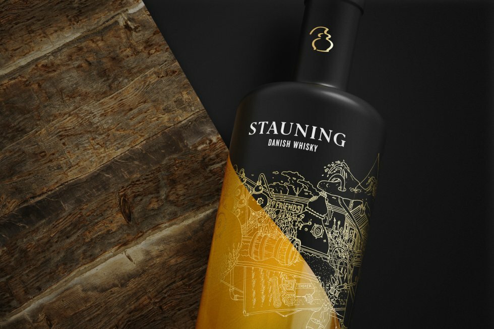 Nyt flaskedesign hos Stauning Whisky er startskuddet på storsatsning i Amerika