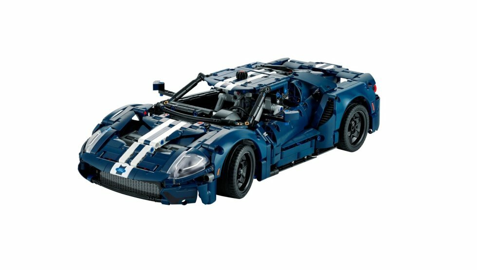 LEGO løfter sløret for Ford GT 2022-model med fungerende V6-motor