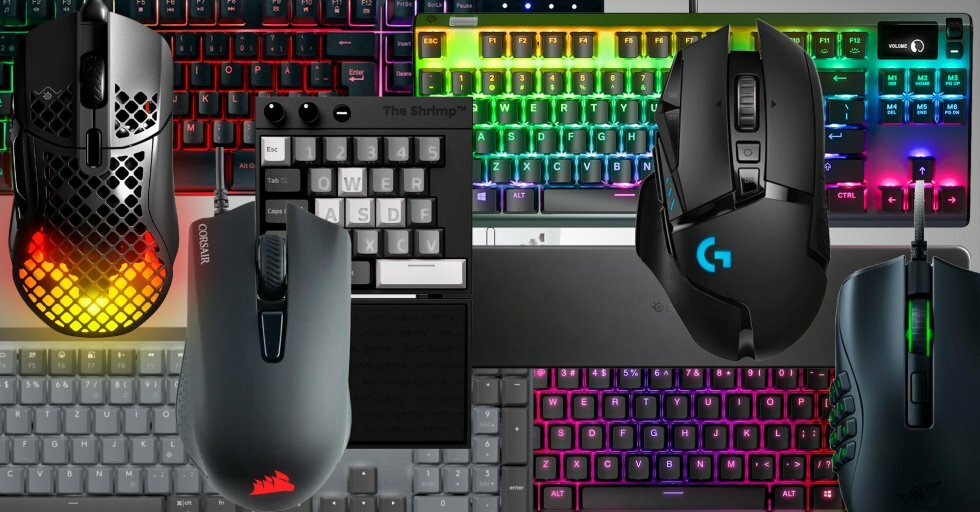 Tastatur, mus og lyd til din Gamer-PC