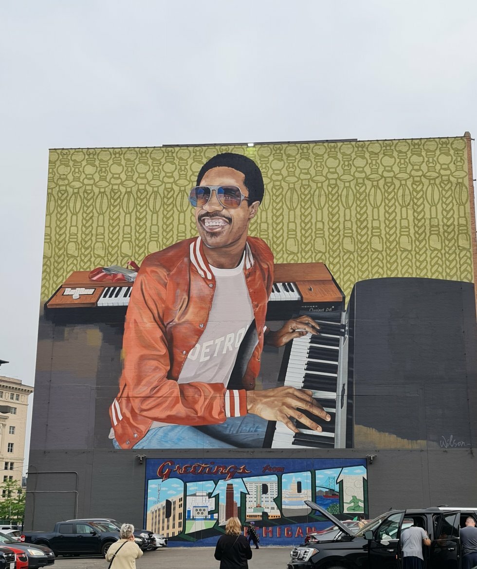 Musikken og gadekunsten går op i en højere enhed.  - Rejse-reportage: 2-dages førstehåndsindtryk af Detroit - en by i rivende udvikling