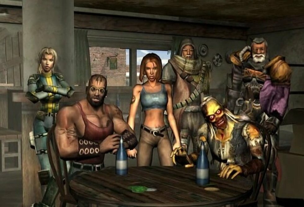 Brotherhood of Steel er meget karakteristisk for PS2-æra grafikken - Fallout: Bedst til værst i Bethesdas store postapokalyptiske spilunivers