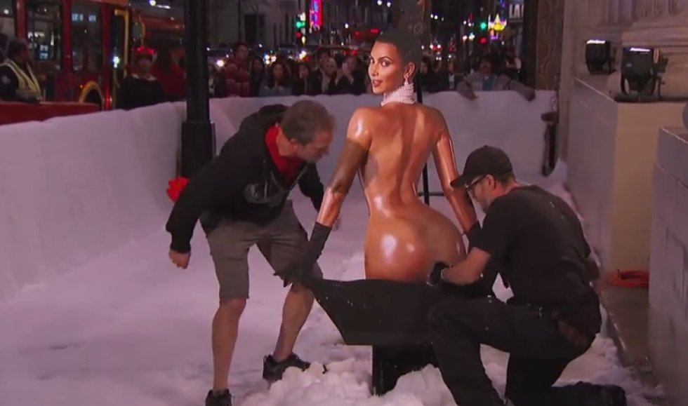 Jimmy Kimmel forvandler Kardashian til en sneplov