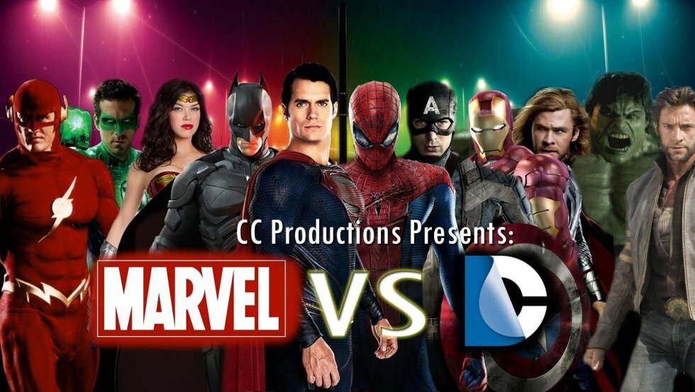 Marvel vs DC Superhelte trailer