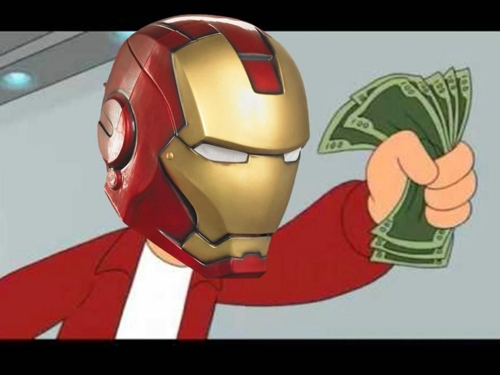 Magnetisk svævende Iron-Man