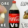 What Does It Do? - Coke Vs Teeth Experiment - Se, hvad der sker, hvis du lader en tand ligge i cola i en uge [Video]