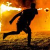 Epic Fireball Football ft Joltter, Andrew Henderson & Melody Donchet - Der er ild i disse fodboldtricks