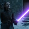 Arya vs Brienne Lightsaber Duel | Game of Thrones + Star Wars - Sådan ville Game of Thrones se ud, hvis sværdene blev skiftet ud med lyssværd