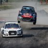 Mattias Ekstrøm i Audi S1 blev vinder af weekendens VM-kørsel - Rallycross i Sverige er en verden af biler, bajere og benzindampe