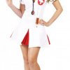 10. Sygeplejerske - Vi slutter af med den vel nok mest klassiske af dem alle sammen: sygeplejersken. Hun skal uden tvivl nok tage sig godt af dig.
 - 10 frække kostumer til damen